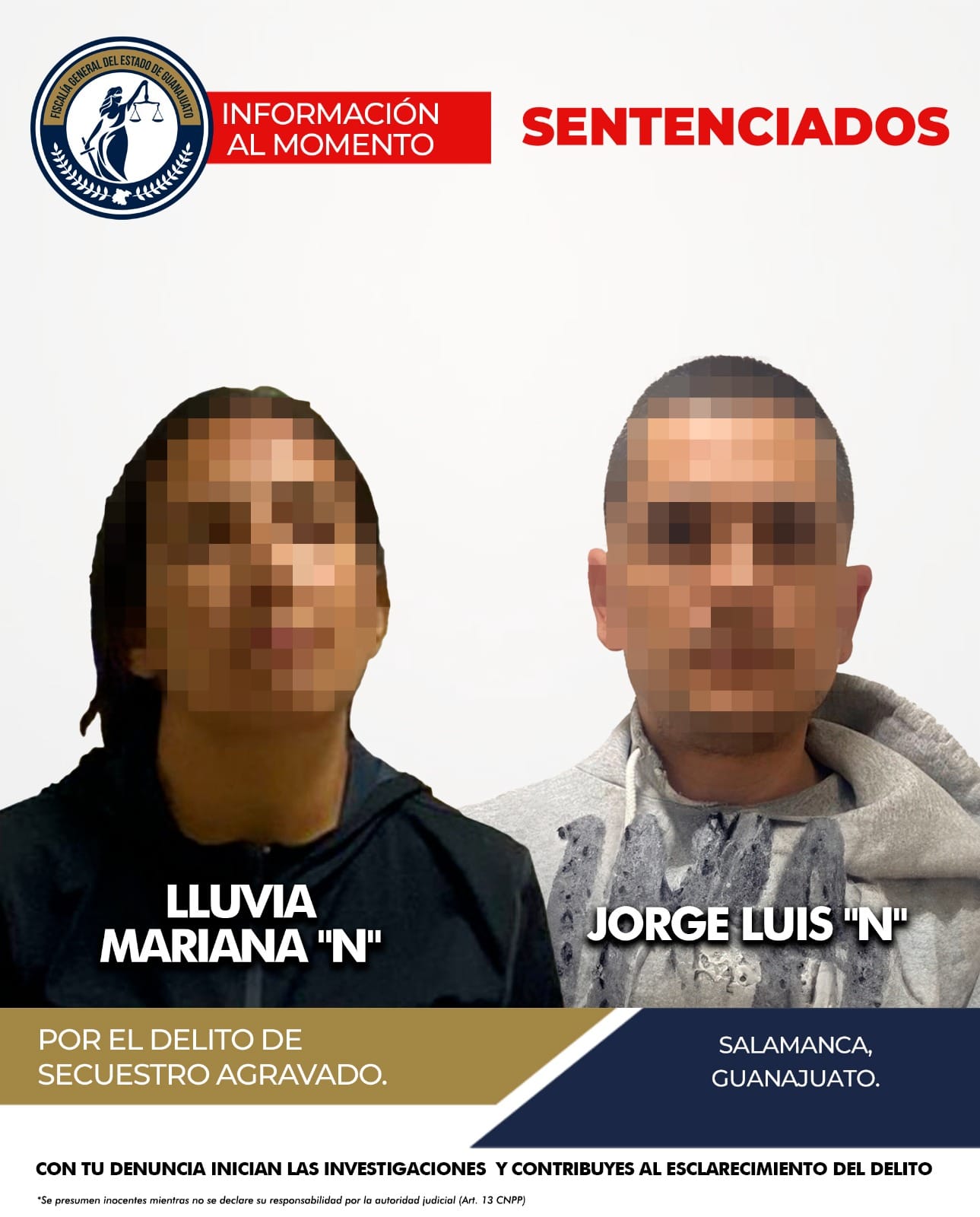 sentencia de 95 años por secuestro agravado en Salamanca