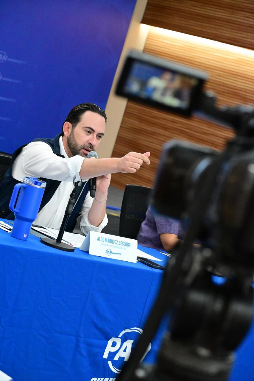Aldo Márquez Becerra, líder panista.
