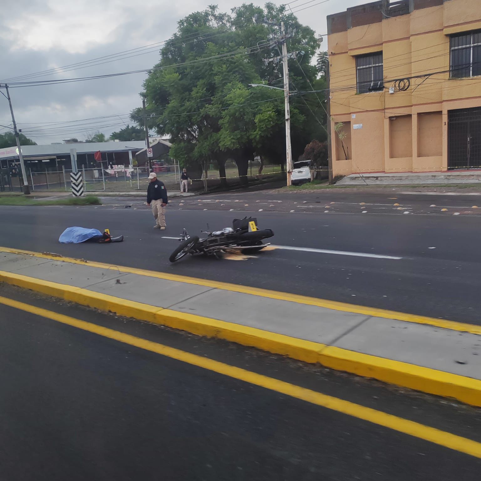 Murió motociclista en Celaya