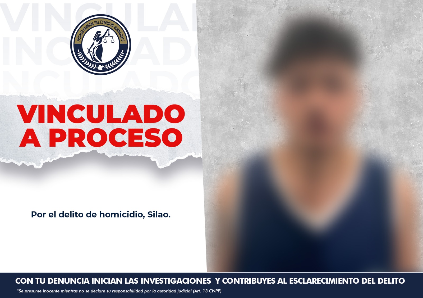 Vinculado por homicidio en Silao, colonia Estrella