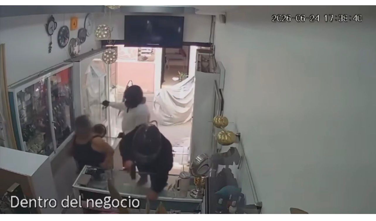 Asalto en joyería Celaya