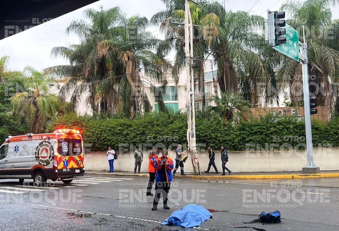 Atropellado en Silao