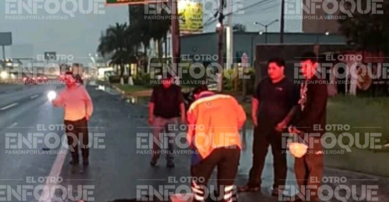 Atropellado en carretera León Silao