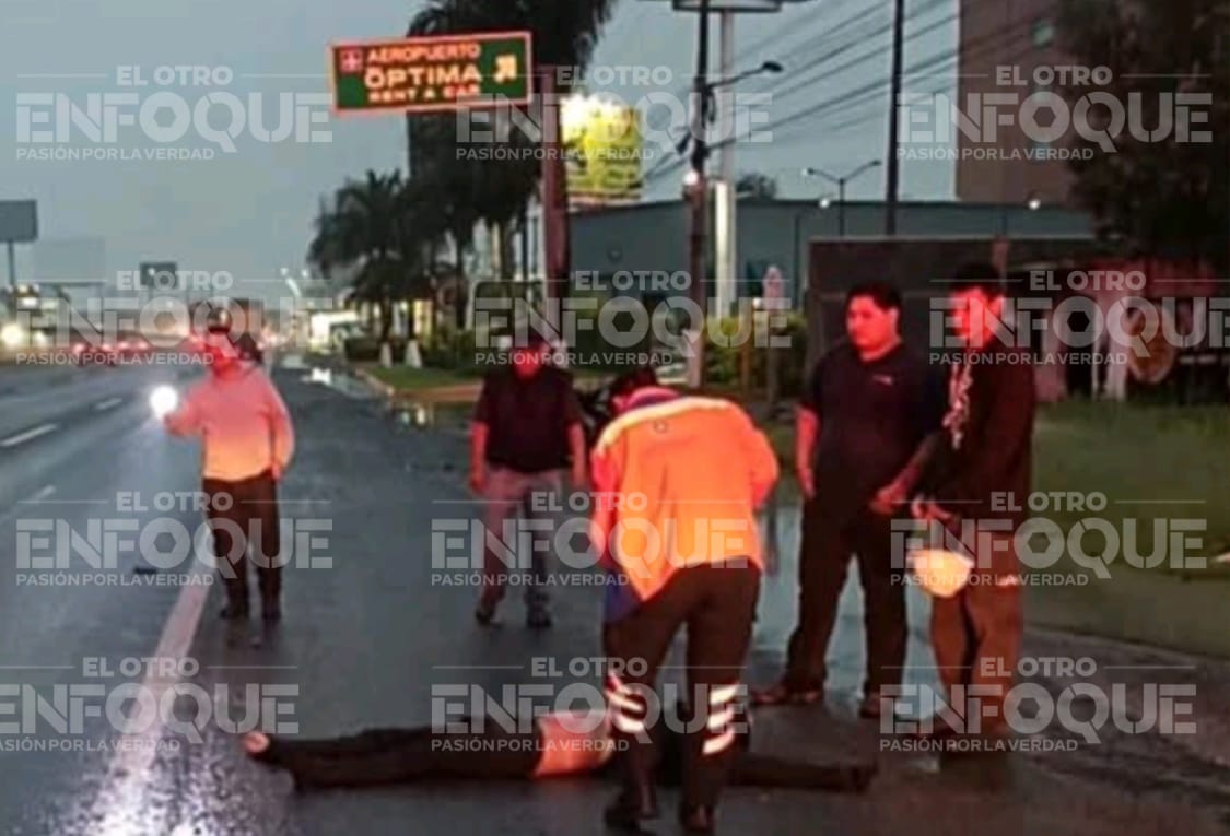 Atropellado en carretera León Silao