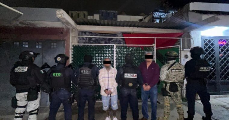 Capturan a El Kili líder criminal en Silao y León.