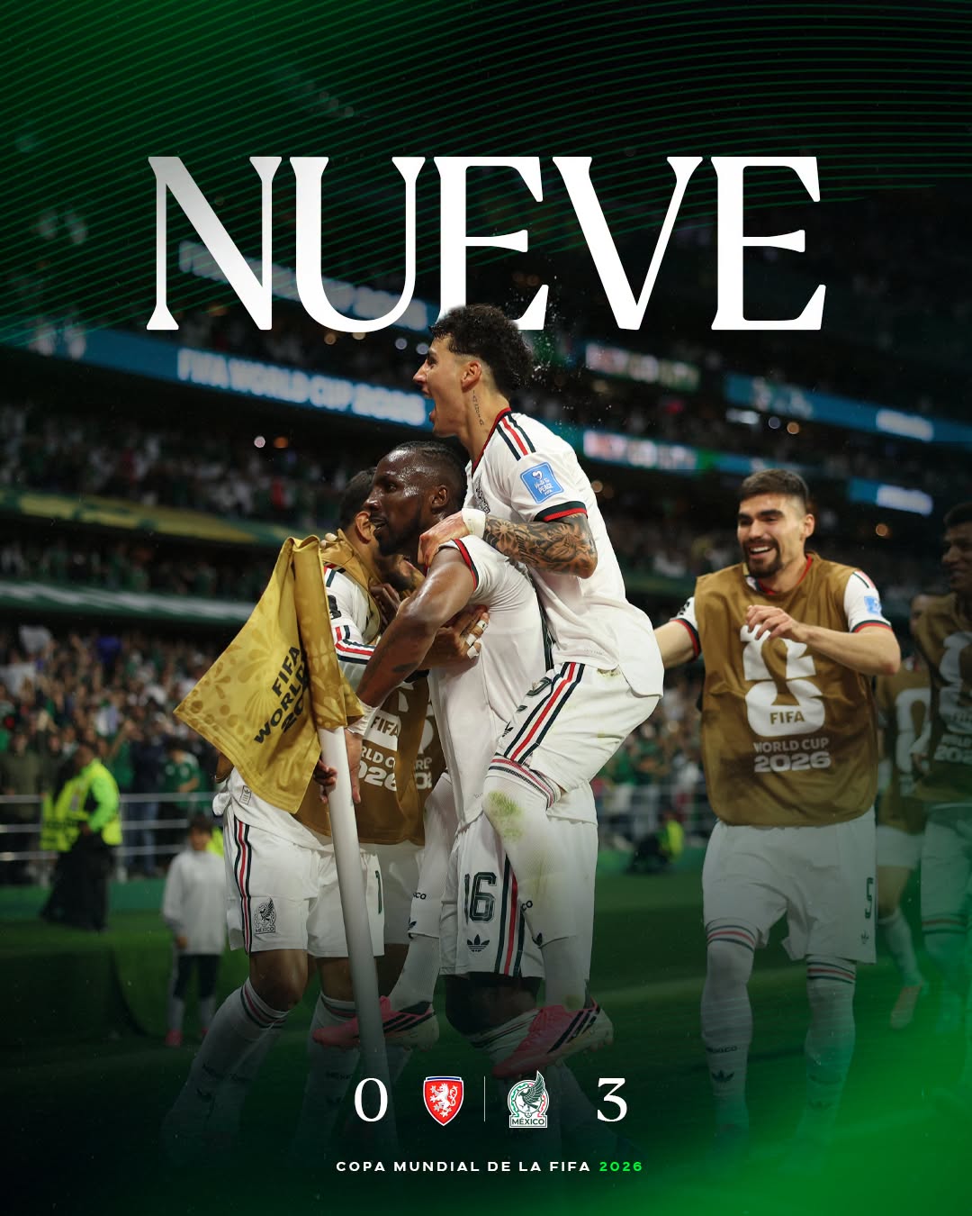 Gana México a checos