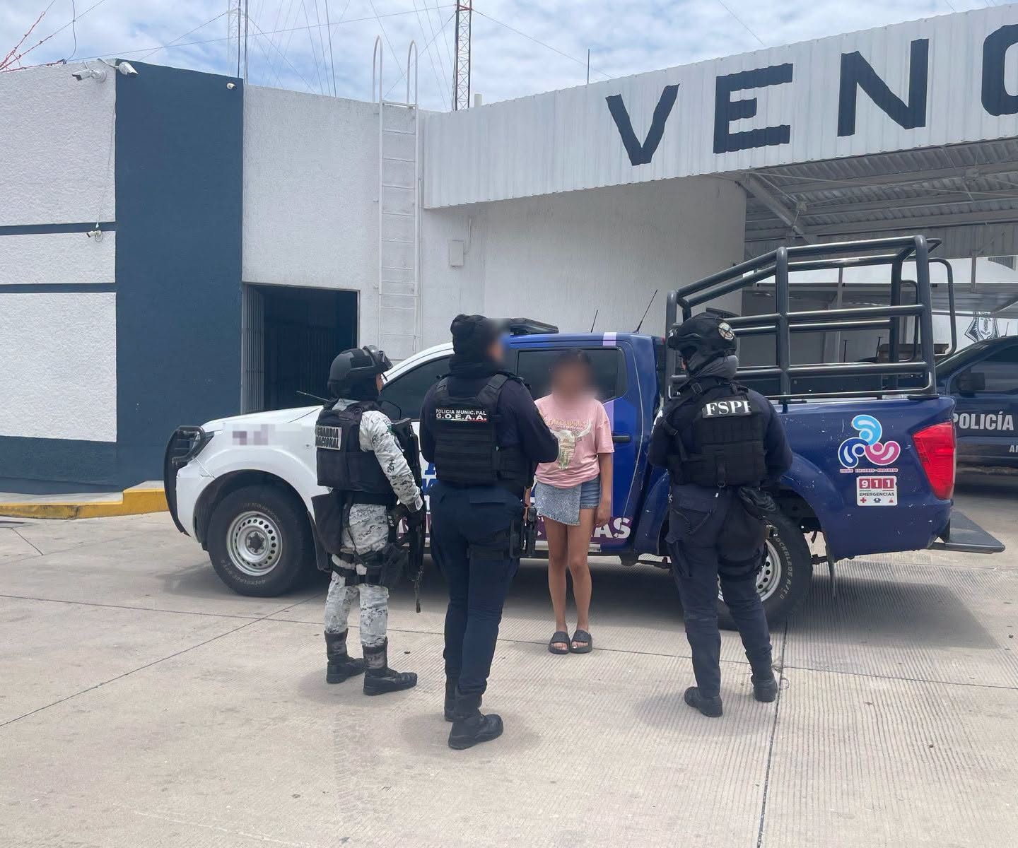 Rescatan a jovencita en Apaseo el Alto