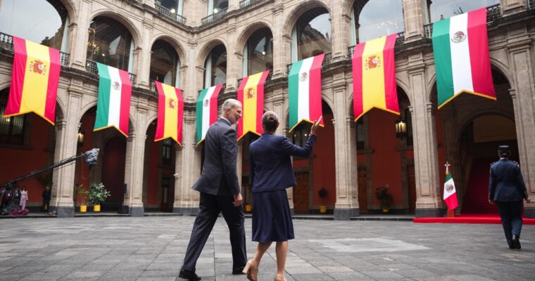 Rey de España en México