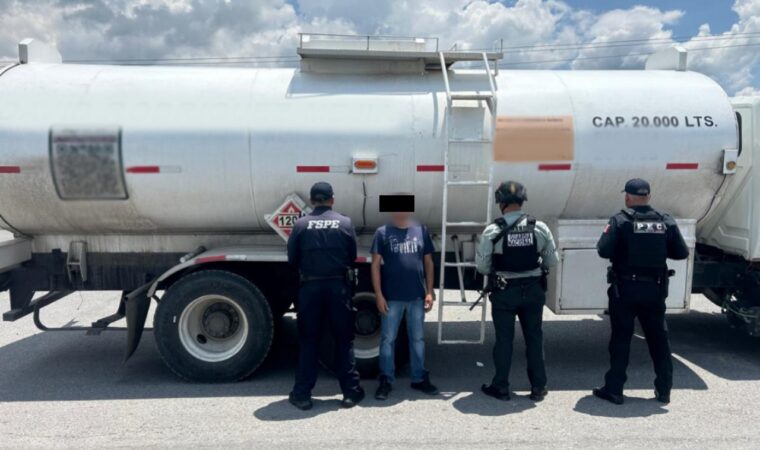 Asegura PEC tractocamión en San José de Iturbide