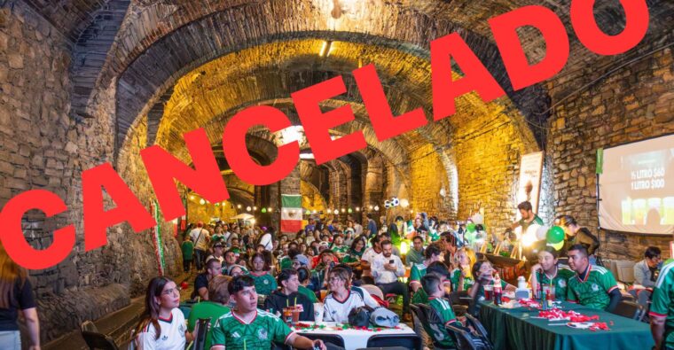 cancelan festejos en subterránea