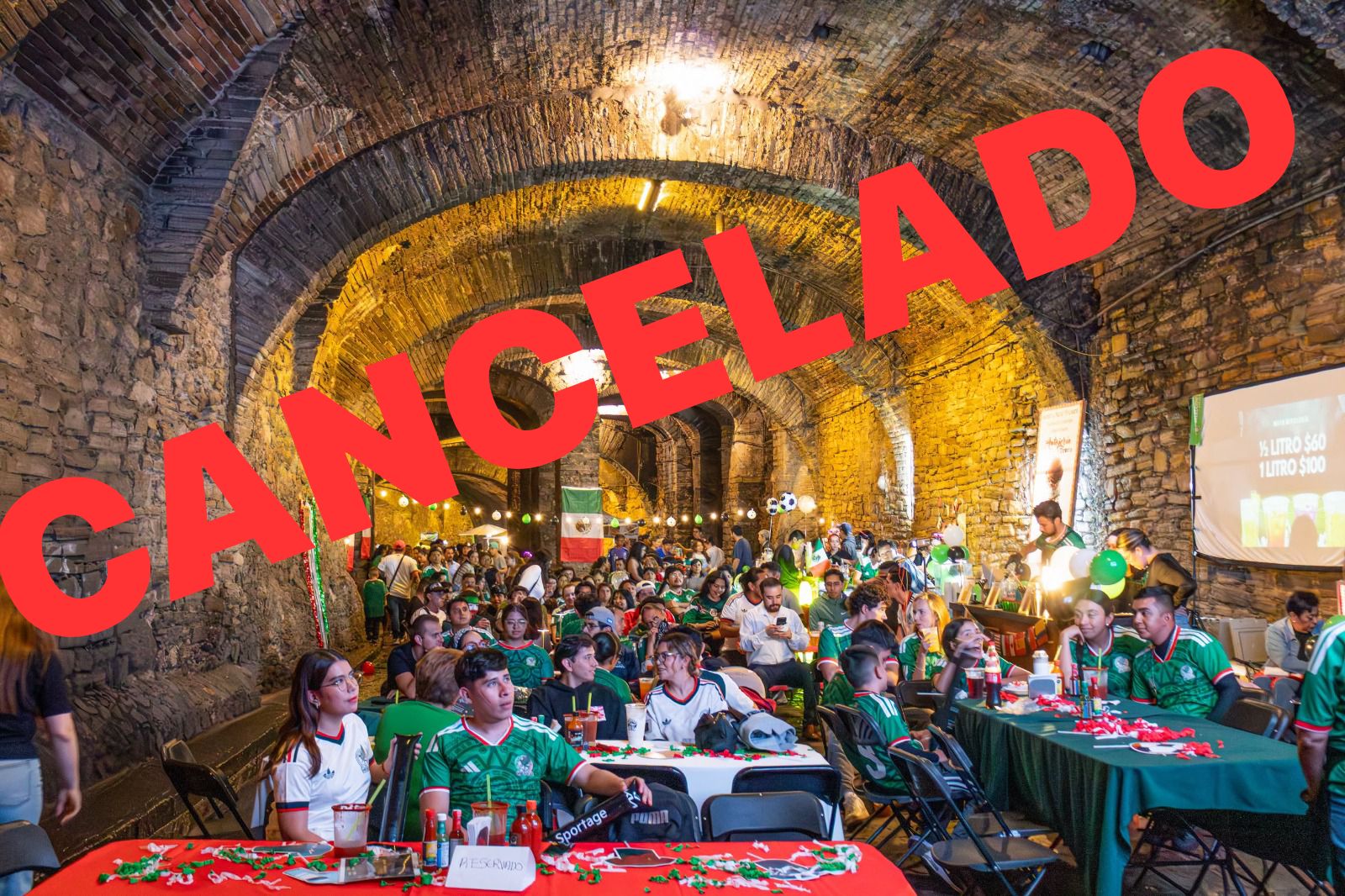 cancelan festejos en subterránea