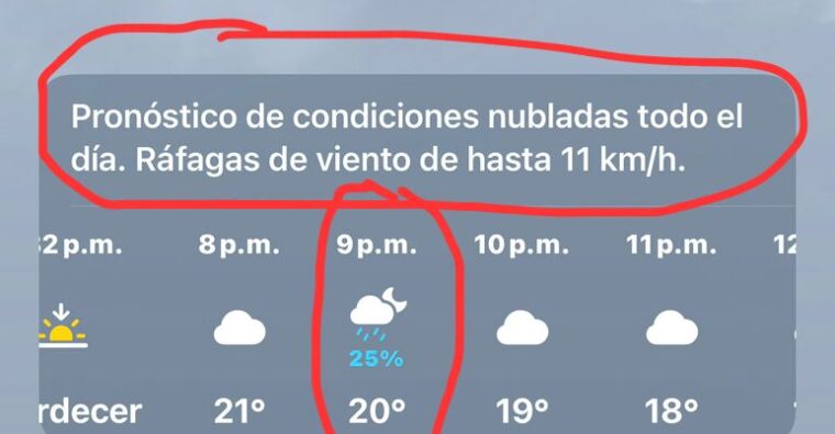 En León poca lluvia