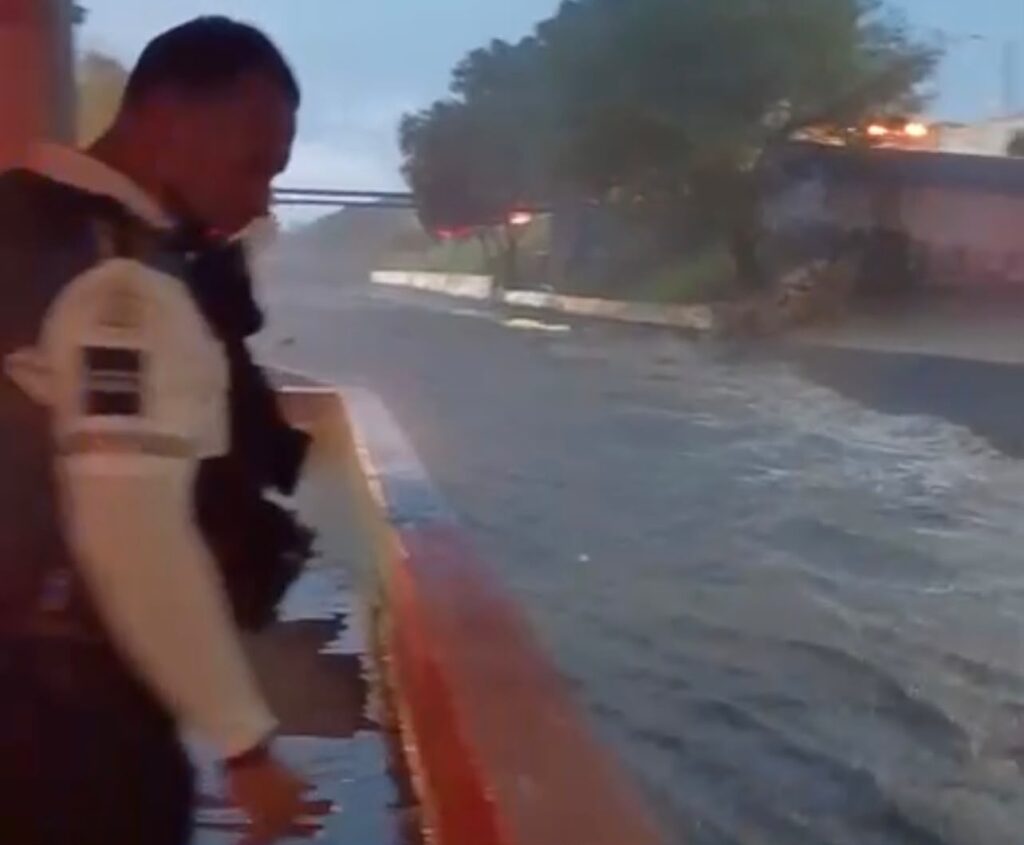 Lluvia en León