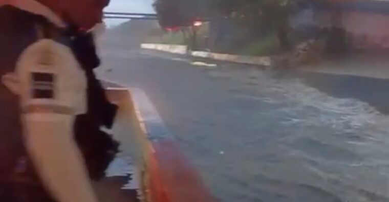Lluvia en León