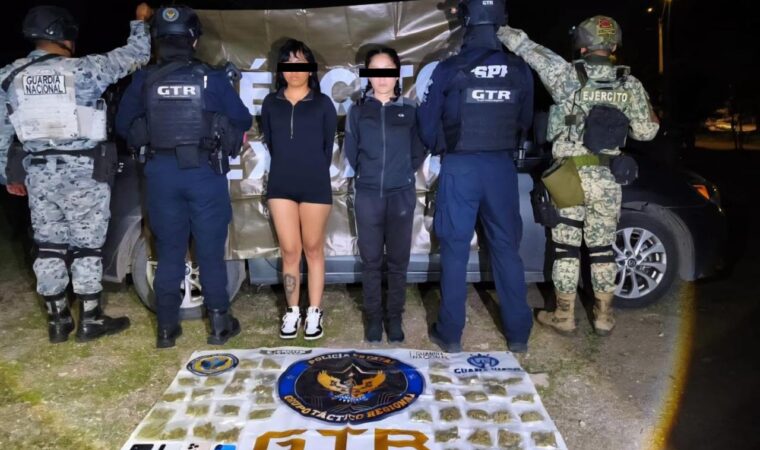 Mujeres con droga en León