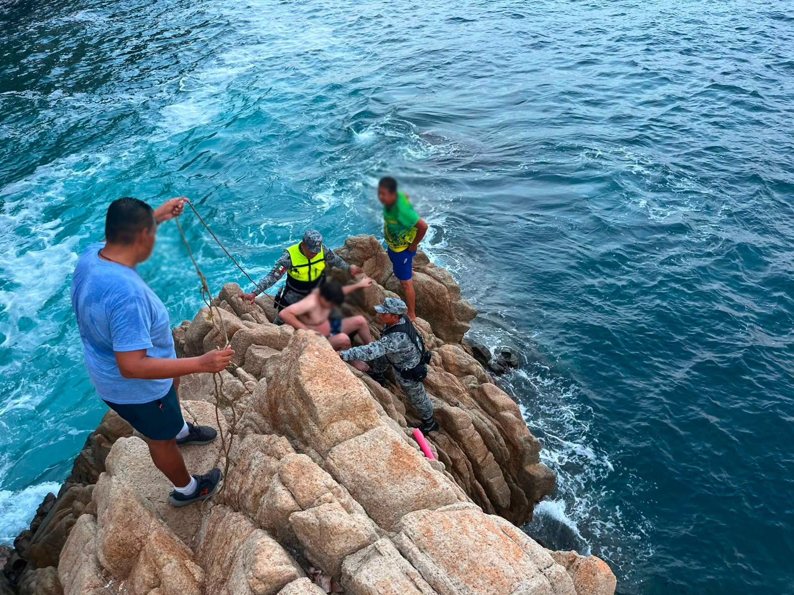Quebrada de Acapulco, rescate
