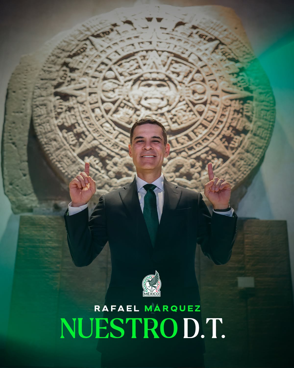 Rafa Márquez nuevo director de la Selección Mexicana.