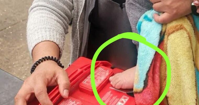 Quería robarse baterías ocultas en su bebé