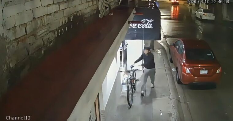 Se roba bicicleta en León