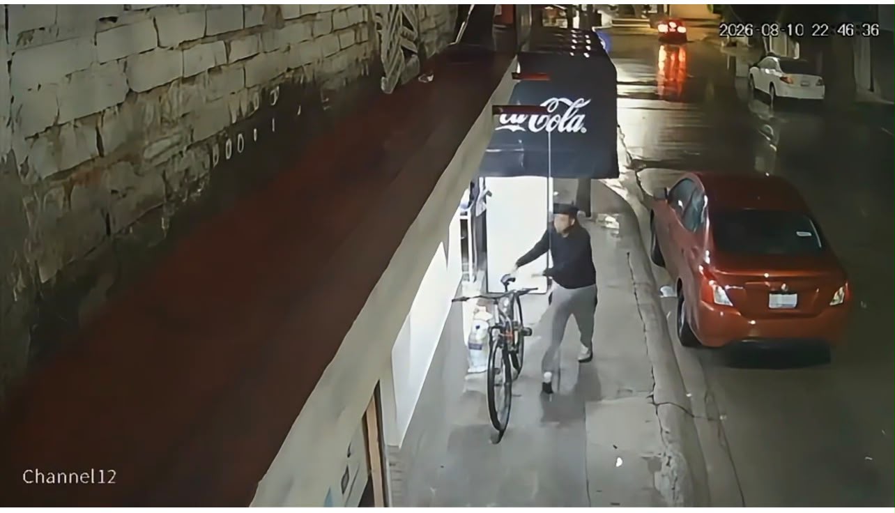 Se roba bicicleta en León