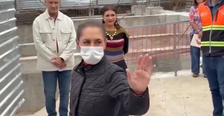 Claudia habla de Rocha Moya