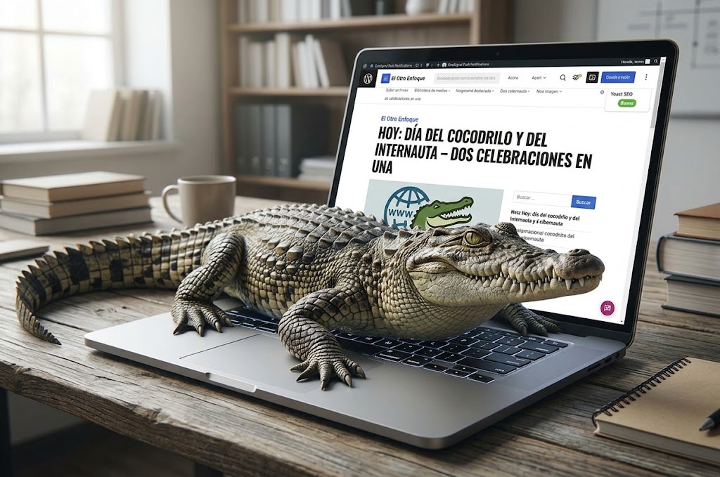 Día internacional del cocodrilo y el cibernauta