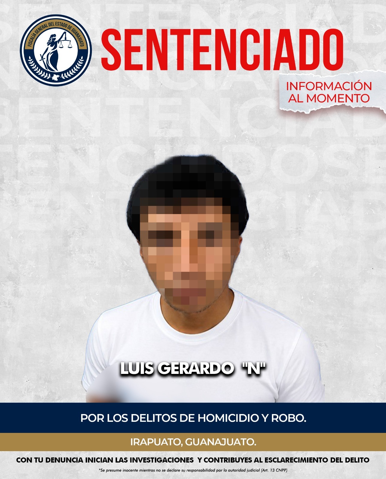 Lo sentencian a 22 años de cárcel