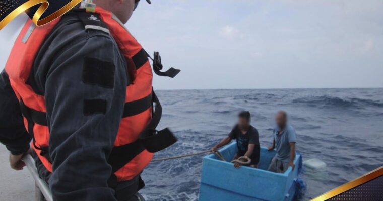 Rescatan a pescadores