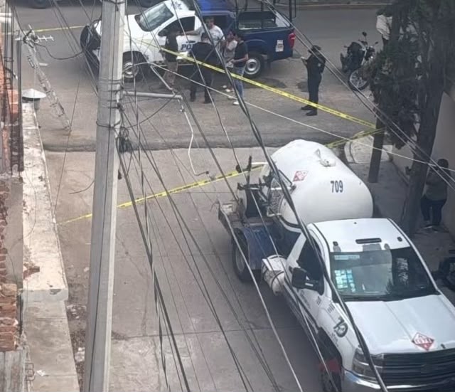 Muere repartidor de gas