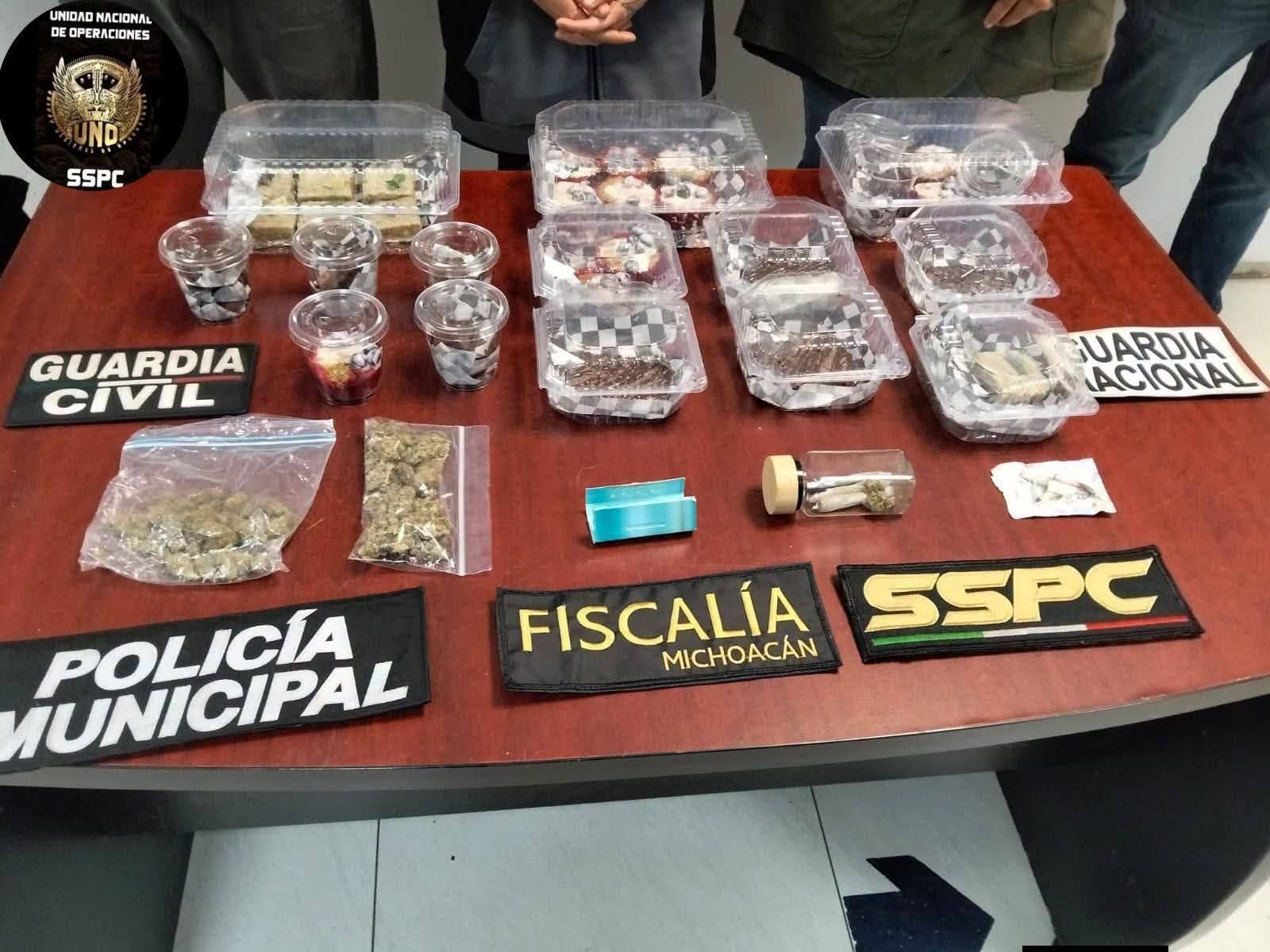 Postres de marihuana en Uruapan