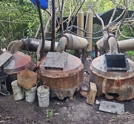 Dos mega narcolaboratorios en Acámbaro