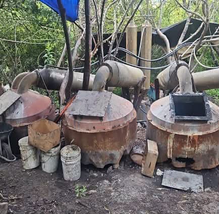 Dos mega narcolaboratorios en Acámbaro