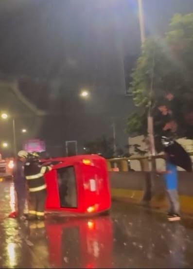 Volcadura y encharcamientos