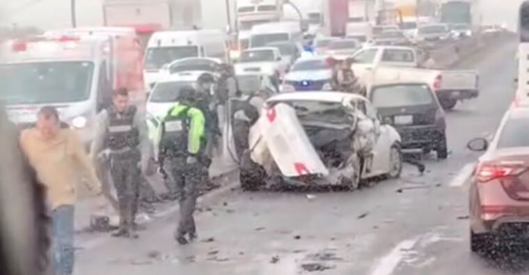 Accidente en la carretera Silao Irapuato