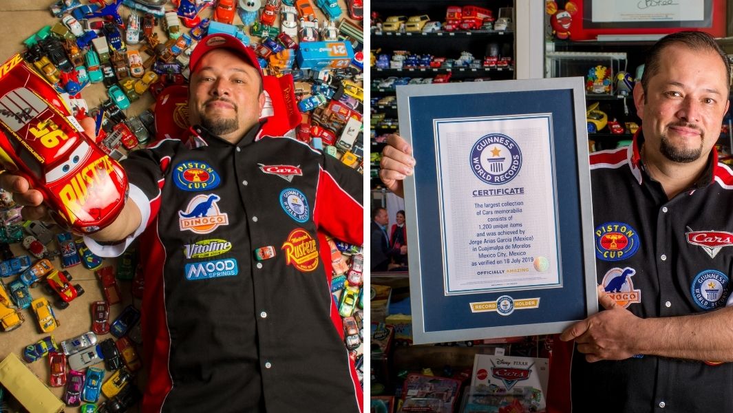 Mexicano celebra cinco años de romper record Guinness
