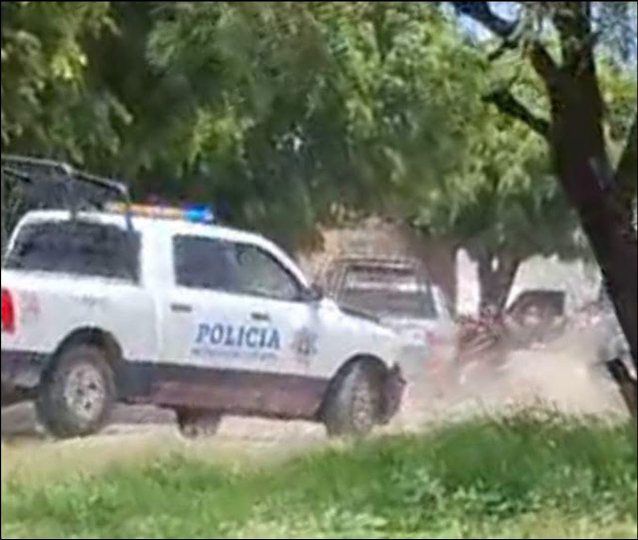 Roba patrulla en Celaya