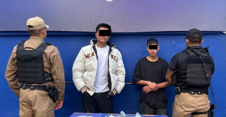 Los detienen con droga