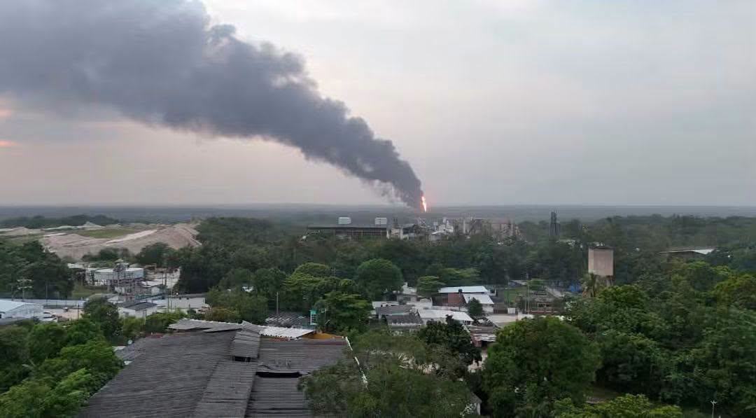 Explosión en Veracruz