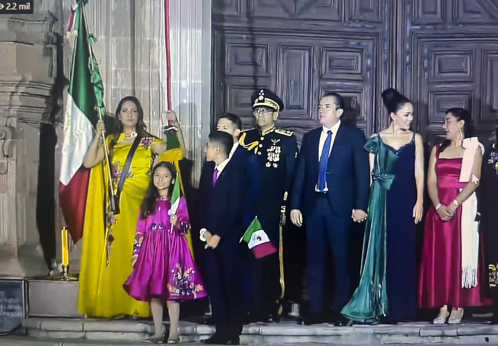 Gobernadora de Guanajuato, grito en Dolores