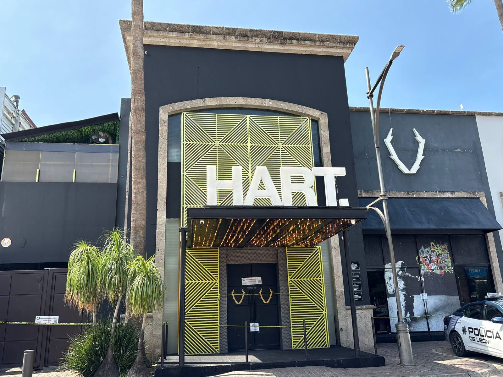 Aseguran club nocturno Hart