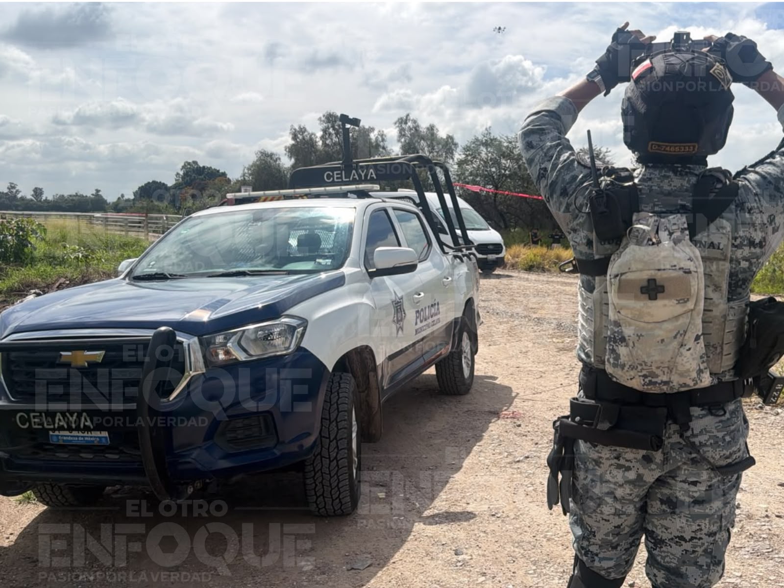 Hallan a persona sin vida en ribera del río Laja