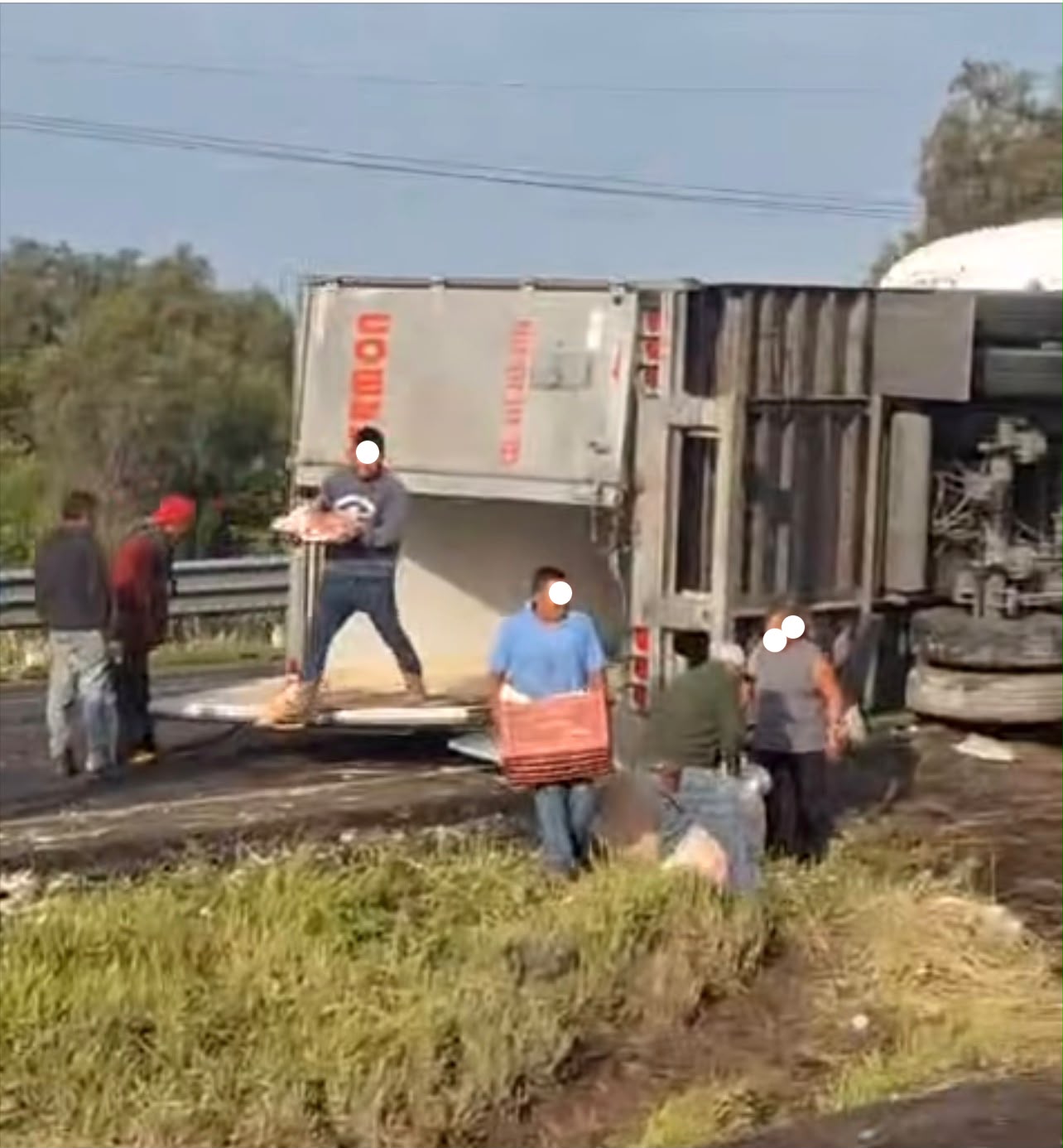 Accidente de tráileres