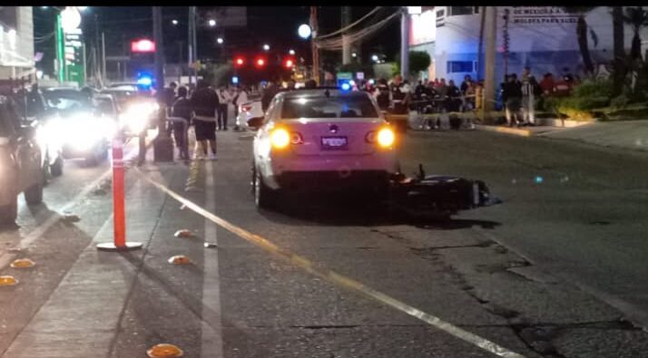 Muere motociclista