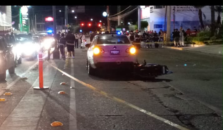 Muere motociclista
