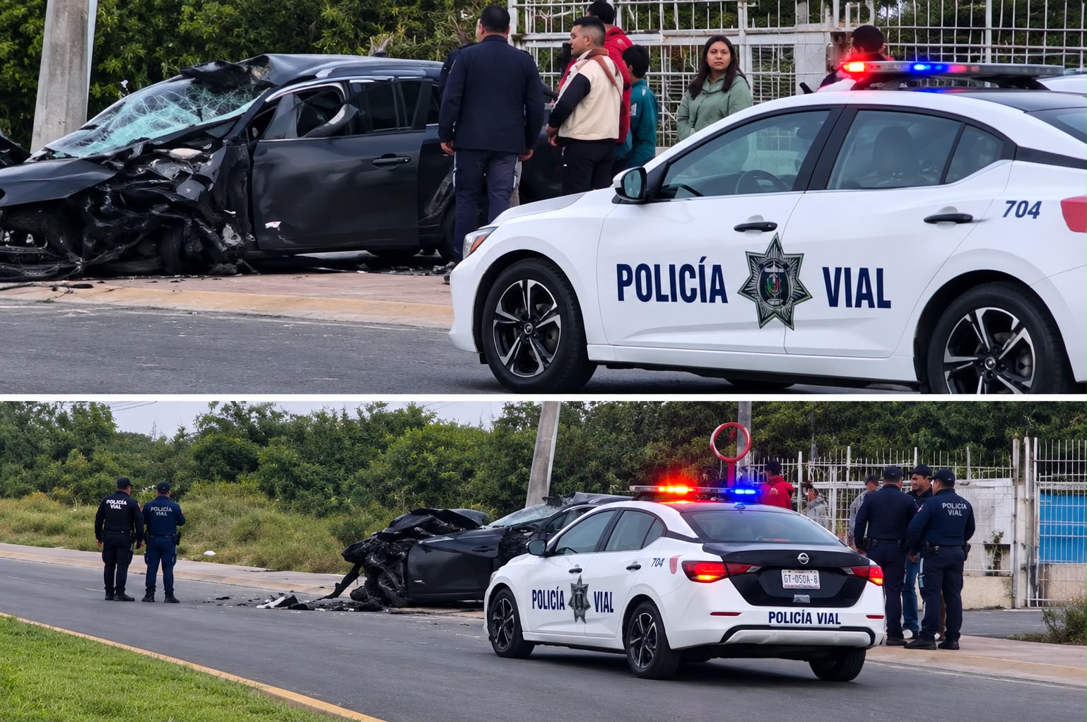 Accidente en la carretera León Silao