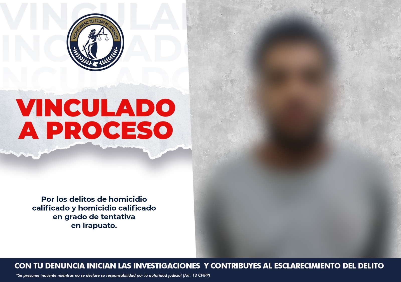 Acusado de homicidio en Irapuato