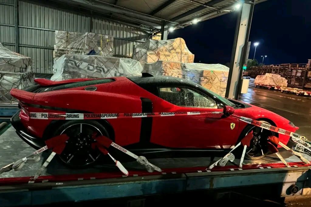Ferrari robado