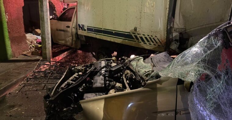 Accidente en Barrio de San Miguel