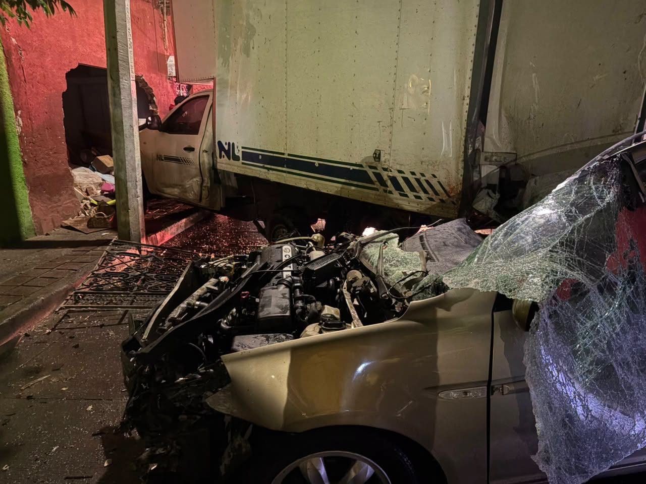Accidente en Barrio de San Miguel